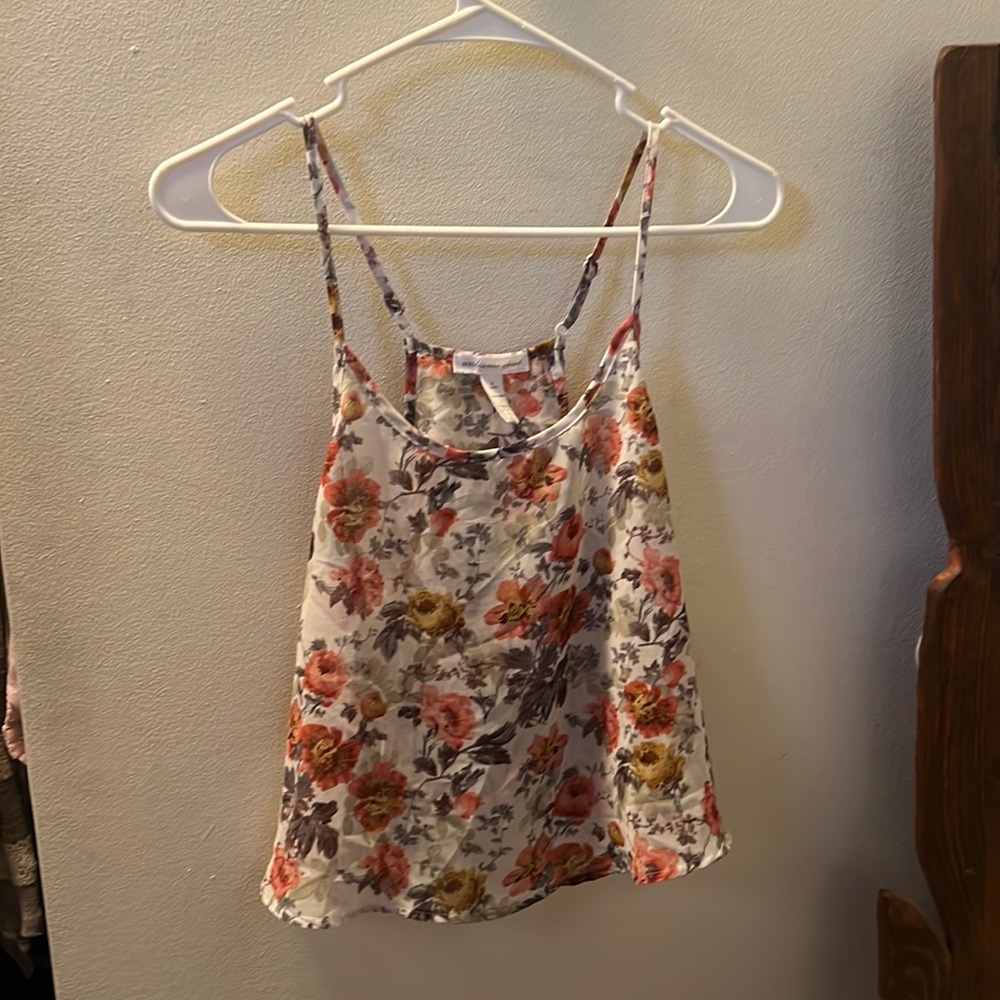 Floral crop top